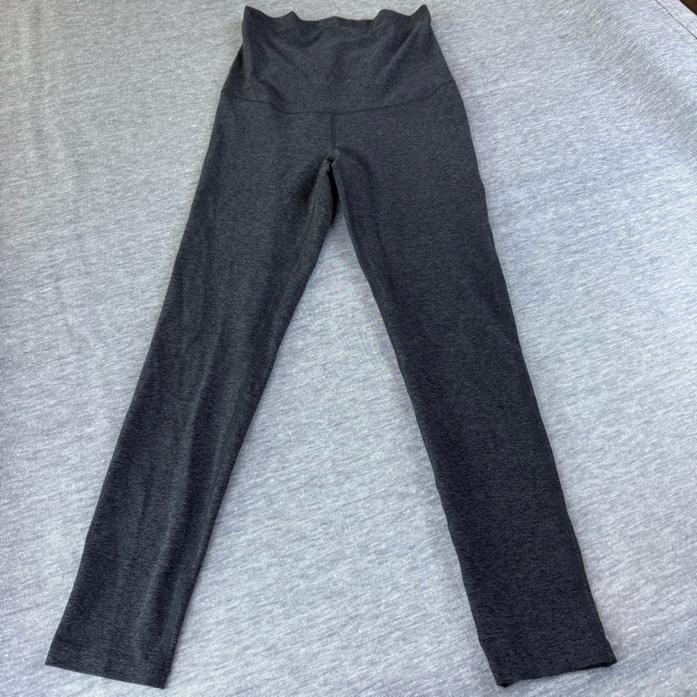 Zella Mamasana Live In Ankle Maternity Leggings Womens Size S Black Yoga Sports